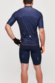 SANTINI Kurzarm Radtrikot und Shorts - COLORE - Blau