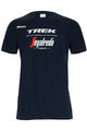 SANTINI Kurzarm Fahrrad-Shirt - TREK SEGAFREDO 2021 - Blau
