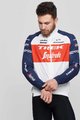 SANTINI Winddichte Fahrradjacke - TREK SEGAFREDO 2021 - Rot/Weiß/Blau