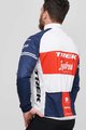 SANTINI Winddichte Fahrradjacke - TREK SEGAFREDO 2021 - Rot/Weiß/Blau