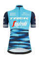 SANTINI Kurzarm Fahrradtrikot - TREK 2021 LADY - Weiß/Blau