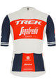 SANTINI Kurzarm Fahrradtrikot - TREK SEGAFREDO 2021 - Weiß/Blau/Rot