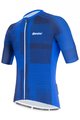 SANTINI Kurzarm Fahrradtrikot - KARMA KINETIC - Blau