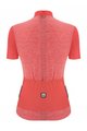 SANTINI Kurzarm Radtrikot und Shorts - COLORE PURO LADY - Rosa/Schwarz