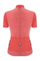 SANTINI Kurzarm Radtrikot und Shorts - COLORE PURO LADY - Rosa/Schwarz