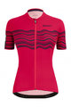 SANTINI Kurzarm Radtrikot und Shorts - TONO PROFILO LADY - Schwarz/Rosa