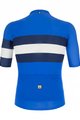 SANTINI Kurzarm Fahrradtrikot - SLEEK BENGAL - Weiß/Blau