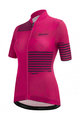 SANTINI Kurzarm Fahrradtrikot - GIADA OPTIC LADY - Rosa/Schwarz