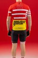 SANTINI Kurzarm Fahrradtrikot - TOUR DE FRANCE 2022 - Weiß/Rot/Gelb