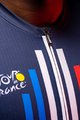 SANTINI Kurzarm Fahrradtrikot - TOUR DE FRANCE 2022 - Weiß/Rot/Blau