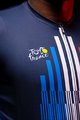 SANTINI Kurzarm Fahrradtrikot - TOUR DE FRANCE 2022 - Weiß/Rot/Blau