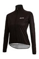 SANTINI Winddichte Fahrradjacke - NEBULA - Schwarz