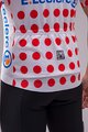 SANTINI Kurzarm Fahrradtrikot - TOUR DE FRANCE 2023 - Rot/Weiß