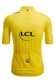 SANTINI Kurzarm Fahrradtrikot - TOUR DE FRANCE 2024 - Gelb