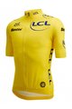 SANTINI Kurzarm Fahrradtrikot - TOUR DE FRANCE 2024 - Gelb