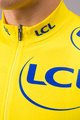 SANTINI Kurzarm Fahrradtrikot - TOUR DE FRANCE 2024 - Gelb