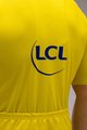 SANTINI Kurzarm Fahrradtrikot - TOUR DE FRANCE 2024 - Gelb