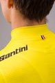 SANTINI Kurzarm Fahrradtrikot - TOUR DE FRANCE 2023 - Gelb