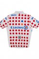 SANTINI Kurzarm Fahrradtrikot - TOUR DE FRANCE - Weiß/Rot