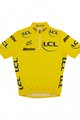 SANTINI Kurzarm Fahrradtrikot - TOUR DE FRANCE 2023 - Gelb