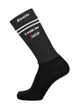 SANTINI Klassische Fahrradsocken - TREK 2019 AERO - Schwarz