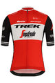 SANTINI Kurzarm Fahrradtrikot - TREK 2019 BLEND - Rot/Weiß/Schwarz