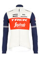 SANTINI Langarm Fahrradtrikot für den Winter - TREK 2020 WINTER - Rot/Weiß/Blau