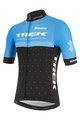 SANTINI Kurzarm Fahrradtrikot - TREK CXC 2020 - Hellblau/Schwarz