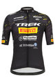 SANTINI Kurzarm Fahrradtrikot - TREK PIRELLI MTB 20 - Schwarz/Weiß/Gelb