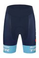 SANTINI Fahrradshorts ohne Träger - TREK SEGAFREDO 2022 LADY FAN LINE - Blau