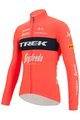 SANTINI Langarm Fahrradtrikot für den Winter - TREK SEGAFREDO 2022 WINTER - Rosa