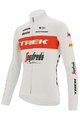 SANTINI Langarm Fahrradtrikot für den Winter - TREK SEGAFREDO 2022 WINTER - Weiß/Rot