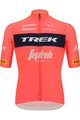 SANTINI Kurzarm Fahrradtrikot - TREK SEGAFREDO 2022 FAN LINE - Rosa