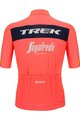 SANTINI Kurzarm Fahrradtrikot - TREK SEGAFREDO 2022 FAN LINE - Rosa