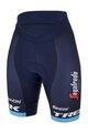 SANTINI Fahrradshorts ohne Träger - TREK SEGAFREDO 2023 LADY FAN LINE - Blau