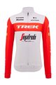 SANTINI Langarm Fahrradtrikot für den Winter - TREK SEGAFREDO 2023 WINTER - Rot/Weiß