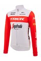 SANTINI Langarm Fahrradtrikot für den Winter - TREK SEGAFREDO 2023 WINTER - Rot/Weiß