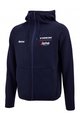 SANTINI Fahrrad-Kapuzenpullover - TREK SEGAFREDO 2023 - Blau