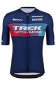 SANTINI Kurzarm Fahrradtrikot - TREK 2023 FACTORY RACING - Blau