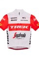 SANTINI Kurzarm Fahrradtrikot - TREK 2023 KIDS - Rot/Weiß