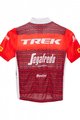 SANTINI Kurzarm Fahrradtrikot - TREK 2023 KIDS - Rot/Weiß