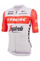 SANTINI Kurzarm Fahrradtrikot - TREK SEGAFREDO 2023 ORIGINAL - Rot/Weiß