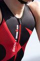 SANTINI Fahrradoverall - X IRONMAN CUPIO - Schwarz/Rot