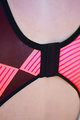 SANTINI Fahrradoverall - X IRONMAN LADY CUPIO - Rosa/bordeaux