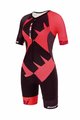 SANTINI Fahrradoverall - X IRONMAN CUPIO LADY - Rosa/bordeaux