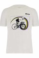 SANTINI Kurzarm Fahrrad-Shirt - TT UCI OFFICIAL - Weiß