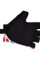 SANTINI Fingerlose Fahrradhandschuhe - TOUR DE FRANCE 2024 - Weiß/Rot