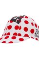 SANTINI Fahrradmütze - TOUR DE FRANCE 2024 - Rot/Weiß
