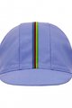 SANTINI Fahrradmütze - UCI RAINBOW - Regenbogen/Lila