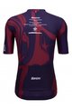 SANTINI Kurzarm Fahrradtrikot - TOUR DE FRANCE 2023 - bordeaux/Blau